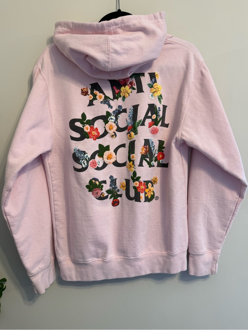 Anti Social Social Club ‘Sick & Tired’ Floral Hoodie